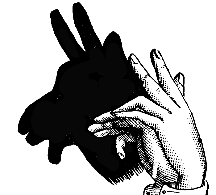shadow puppet hands