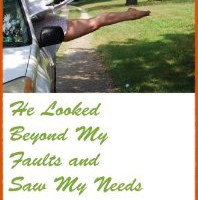 HE LOOKED BEYOND MY FAULTS AND SAW MY NEEDS by Leonard Gontarek reviewed by Brandon Lafving