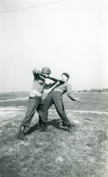 Combat "play" in Korea, c 1950.