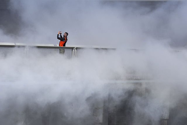 Fog Bridge # 72494 at the Exploratorium in San Francisco.