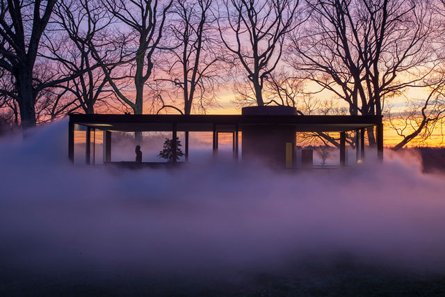 "Veil", Philip Johnson Glass House, New Canaan, Connecticut, 2014. Photo ©. Richard Barnes, 2014
