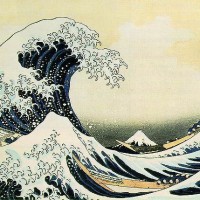 Tsunami by Hokusai