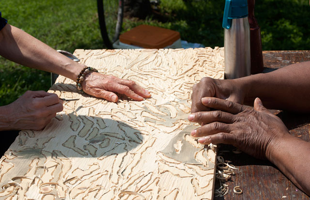 “Churn Ripple Flow”, Art in the Open Philadelphia, 2014