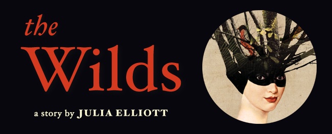 The Wilds poster with the same woman from the cover 