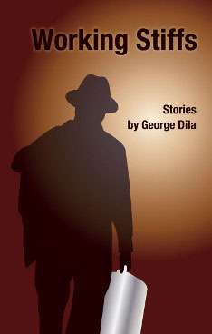Working Stiffs cover art. A shadowed man holds a silver canister 