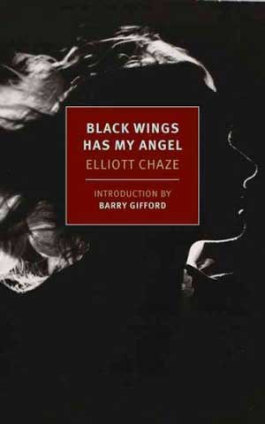 Black Wings Has My Angel cover art. A very dark photo of a woman with light hair