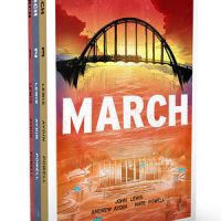 MARCH, a graphic narrative by John Lewis, Andrew Aydin, and Nate Powell reviewed, by Brian Burmeister