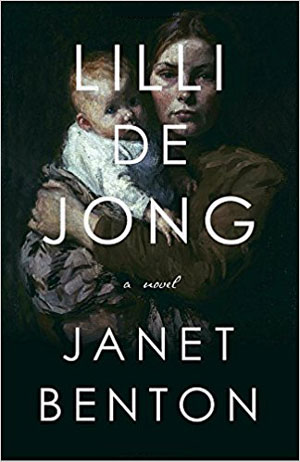 Lille de Jong cover art. A painting of a woman holding a young child