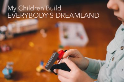 MY CHILDREN BUILD “EVERYBODY’S DREAM LAND” (“Anybody Would Like to Live Here”) by Maya Jewell Zeller