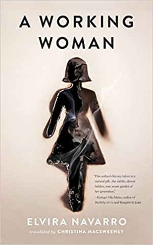 A Working Woman cover art. A black figurine of a faceless woman