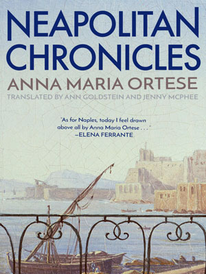 Neapolitan Chronicles cover art. The view of a harbor from a bridge