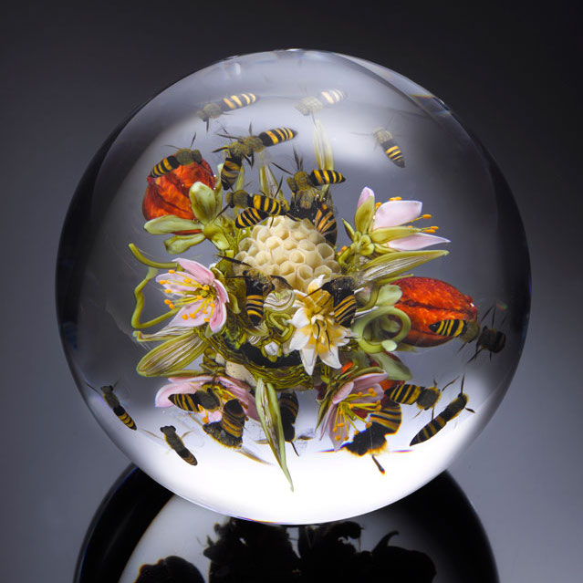 SEEING LEAVES OF GLASS, Glassworks, Essay, and Poetry by Paul J. Stankard - 5