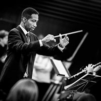 Richard Casimir conducting the Sagrado Corazon Youth Orchestra for a benefit concert in the Parliament of Navarra, located in the city of Pamplona. That concert entitled ¨Music against Inequality¨ was organized by Oxfam Intermon, to raise public awareness in combatting poverty around the world.