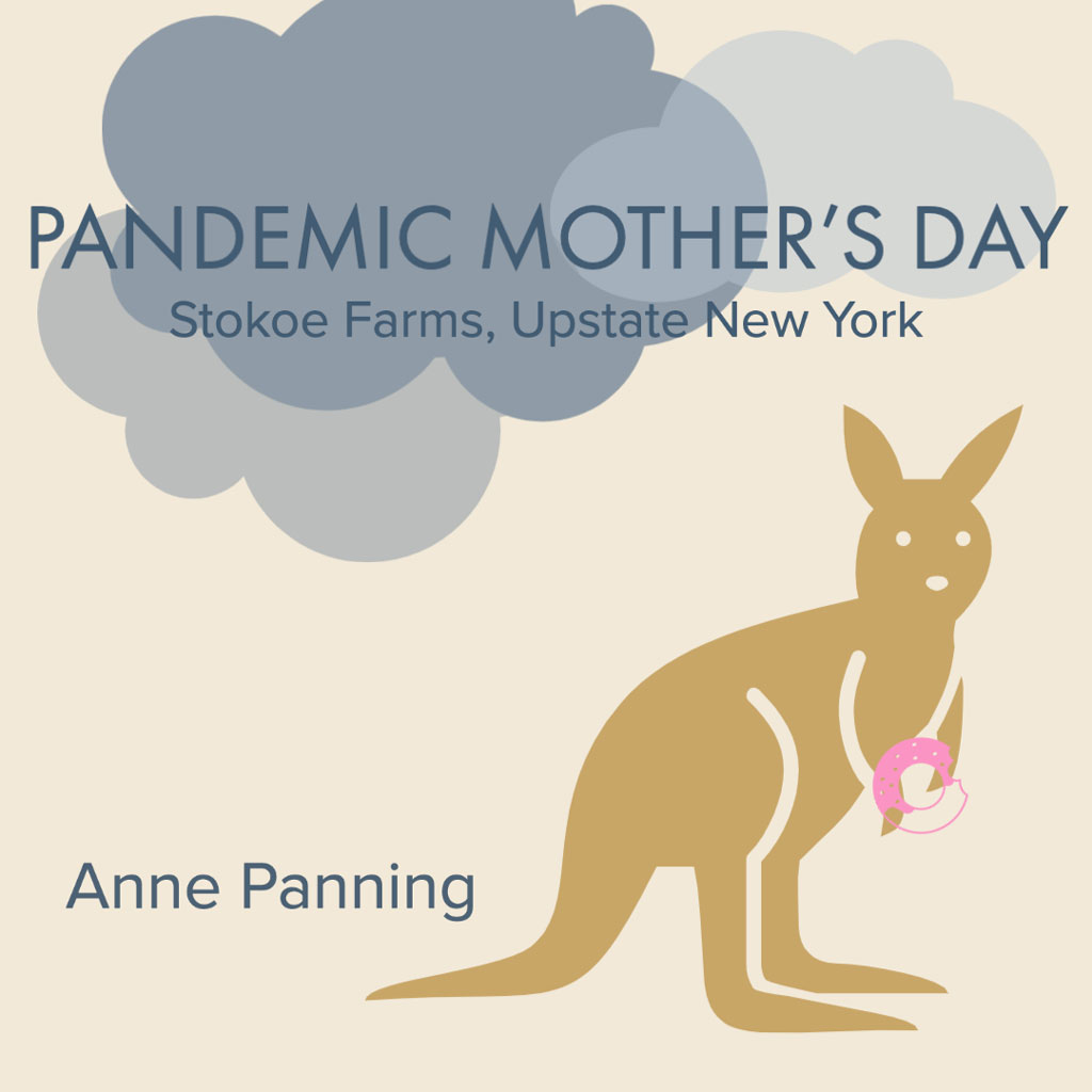 PANDEMIC MOTHER’S DAY, STOKOE FARMS, UPSTATE NEW YORK by Anne Panning