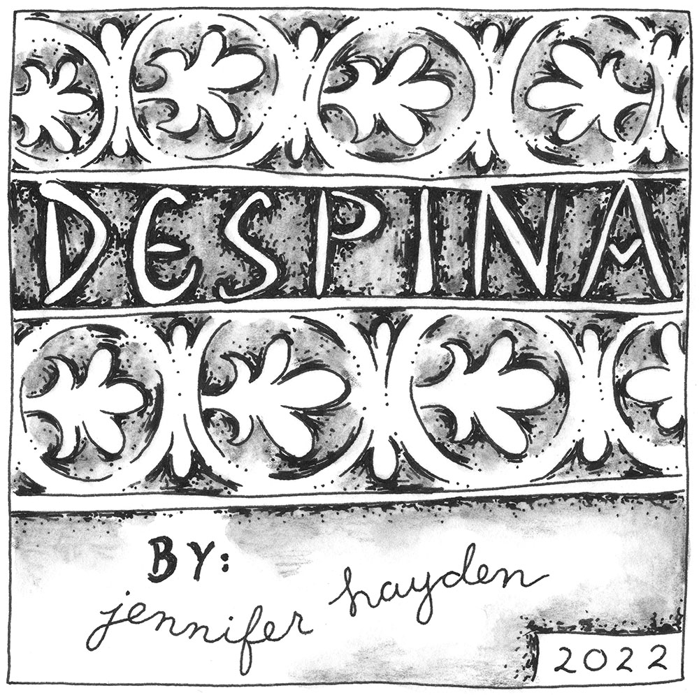 DESPINA by Jennifer Hayden - Title