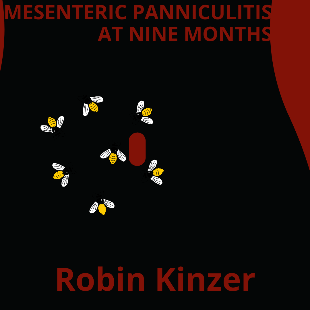 MESENTERIC PANNICULITIS AT NINE MONTHS by Robin Kinzer